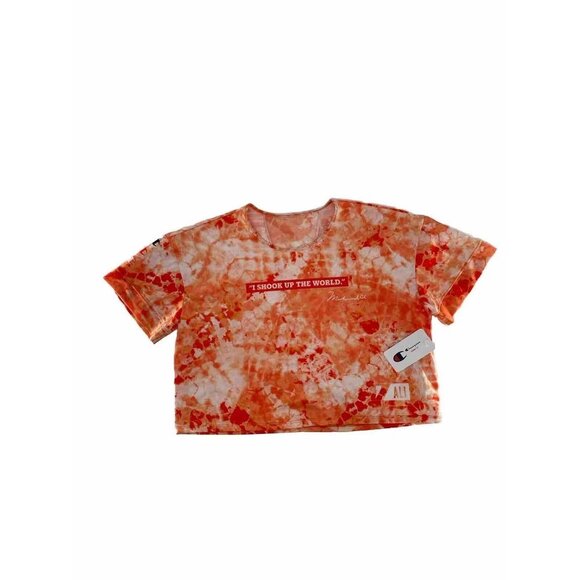 Champion Tops - NWT Women’s Champion I Shook Up the World  Muhammad Ali Shirt Workout Cropped XL